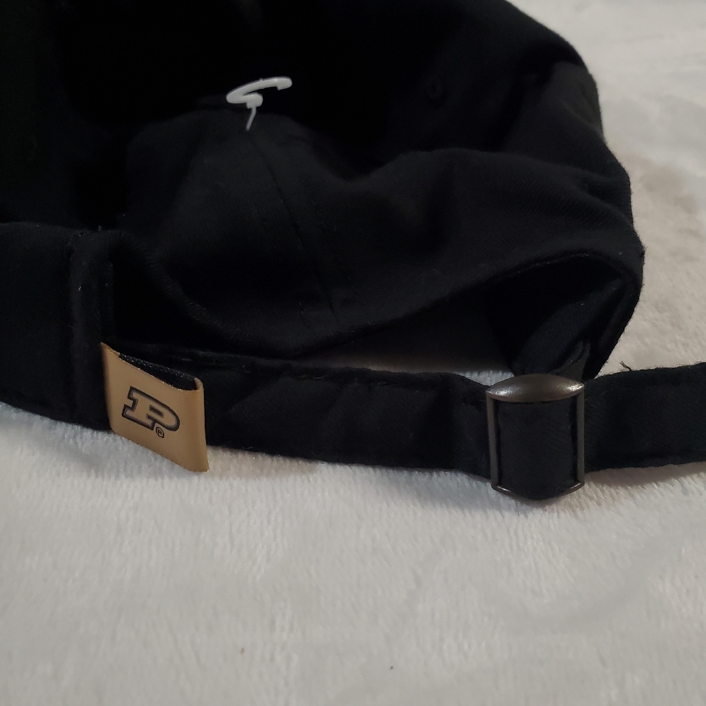 Top of the World Black Cap with Blue Accent Logo - Picture 4 of 8